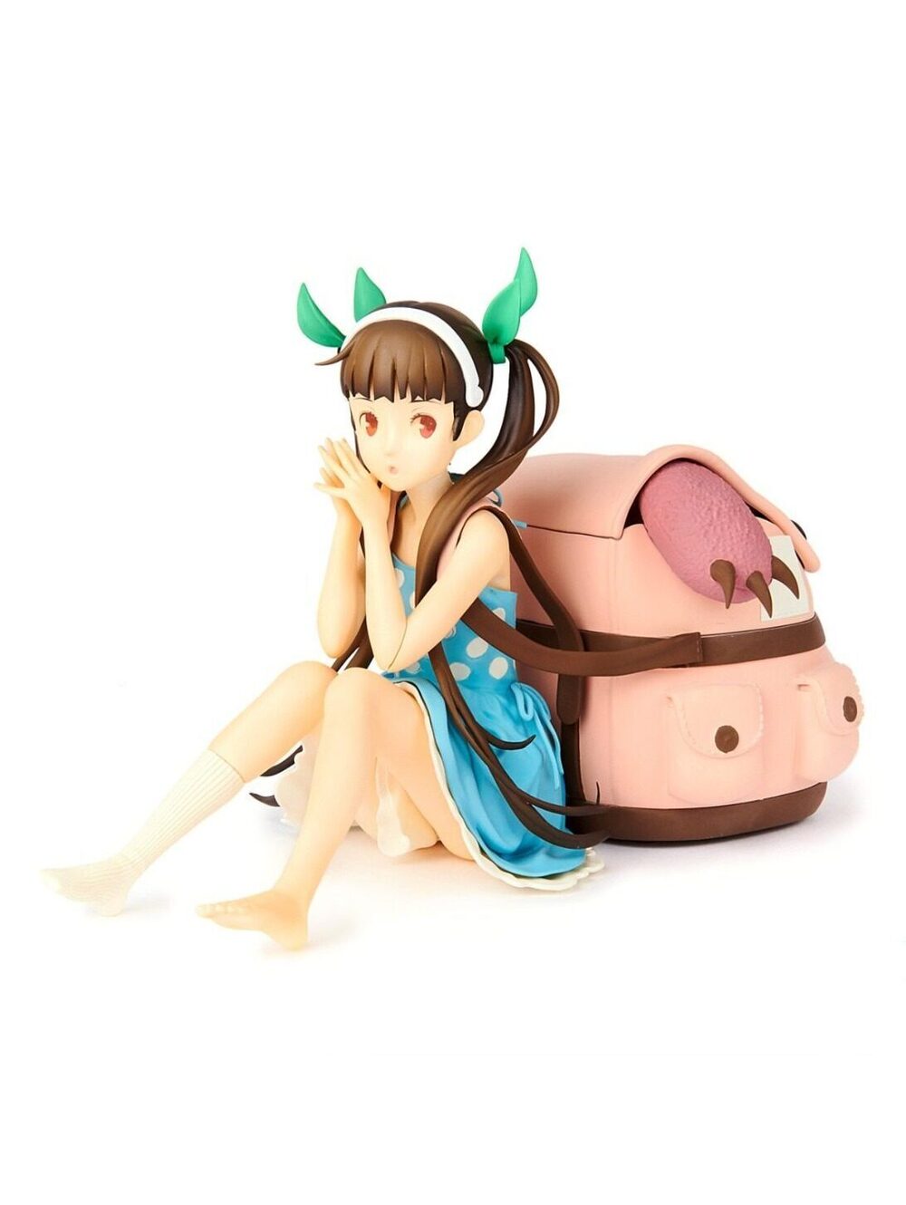 Monogatari Mayoi Hachikuji EXQ Figure Nisio Isin Daijiten Sitting Banpresto NEW